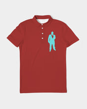 Load image into Gallery viewer, Scarlet Red Polo3 Mens Slim Fit Short Sleeve Polo
