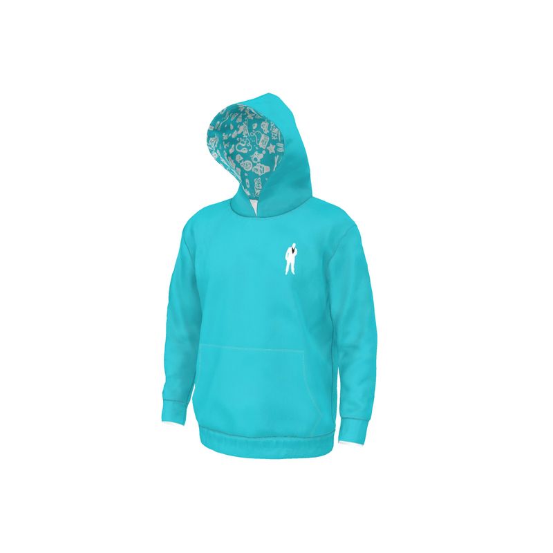 Aqua Mens Hoodie