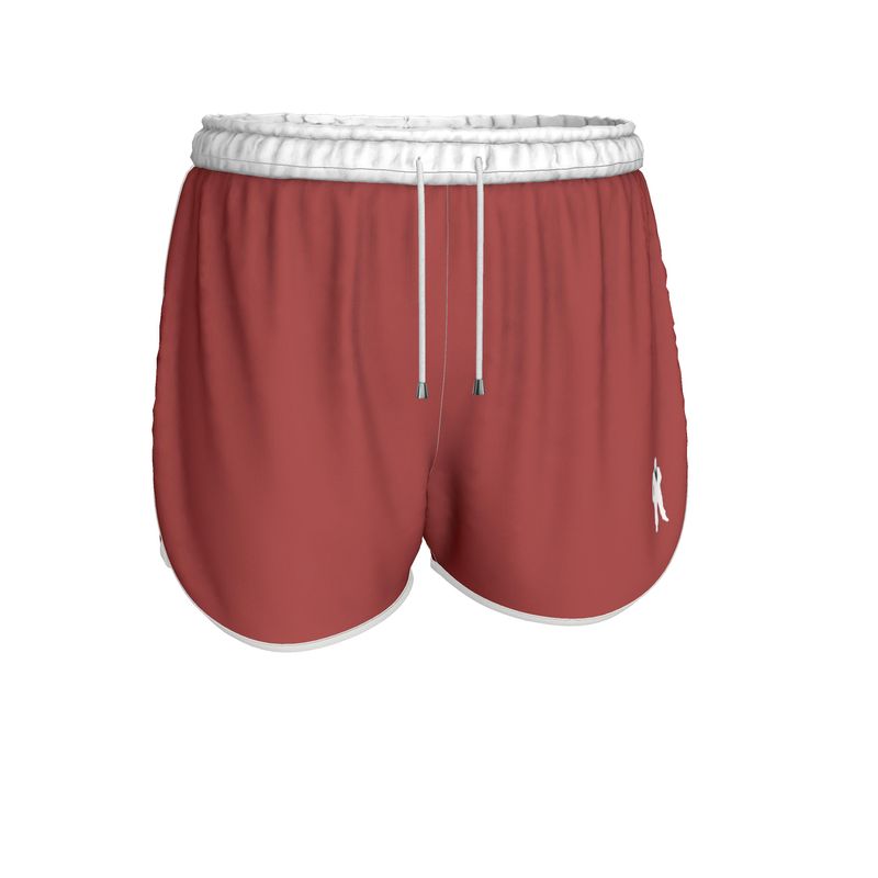 Scarlet Red Ladies Running Shorts