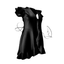 Load image into Gallery viewer, Just Black Tea Dress
