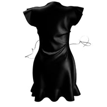 Load image into Gallery viewer, Just Black Tea Dress
