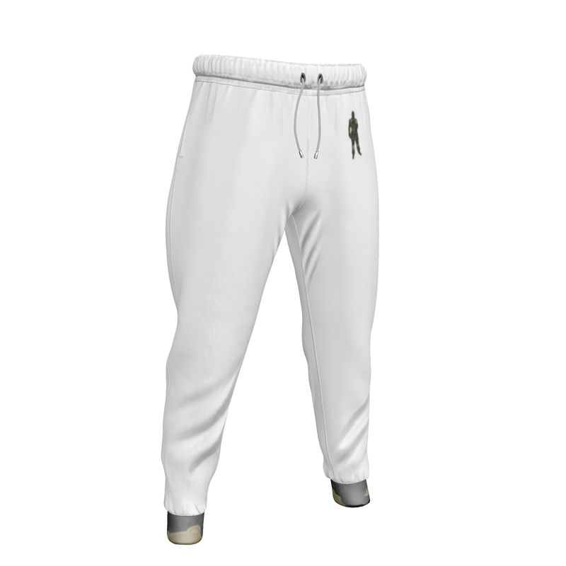 O$G Bear Camo Mens White Jogging Bottoms