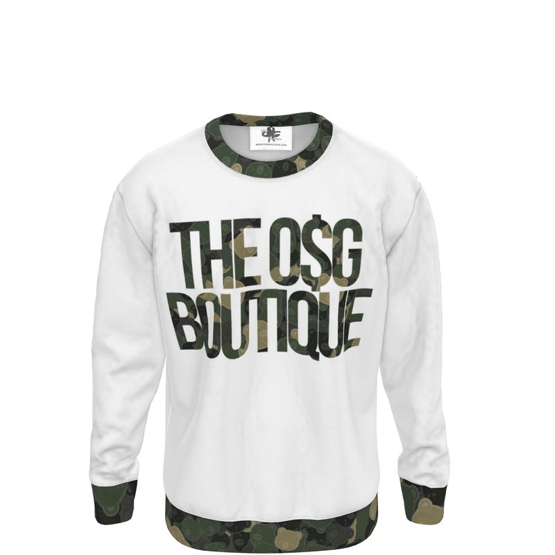 O$G Bear Camo Ladies Pullover