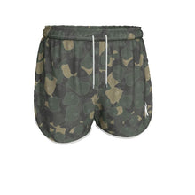 Load image into Gallery viewer, O$G Bear Camo Ladies Running Shorts
