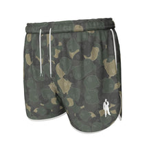 Load image into Gallery viewer, O$G Bear Camo Ladies Running Shorts
