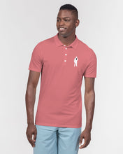 Load image into Gallery viewer, Pink Purée Polo3 Mens Slim Fit Short Sleeve Polo
