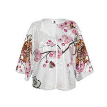 Load image into Gallery viewer, Cherry Blossoms Kimono Jacket
