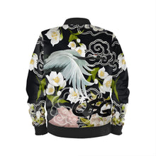 Load image into Gallery viewer, Jasmine Bloom Blaq Mens Bomber Jacket
