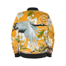 Load image into Gallery viewer, Hawaiian Gold Ladies Bomber Jacket
