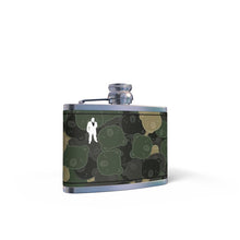 Load image into Gallery viewer, O$G Bear Camo Leather Hip Flask
