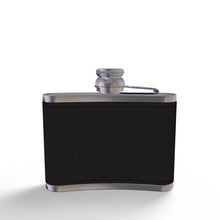 Load image into Gallery viewer, Tartan Blaq Leather Hip Flask
