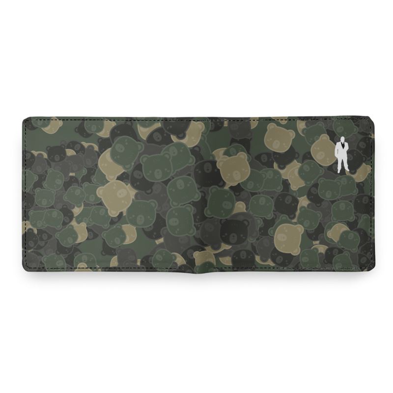 O$G Bear Camo Leather Wallet