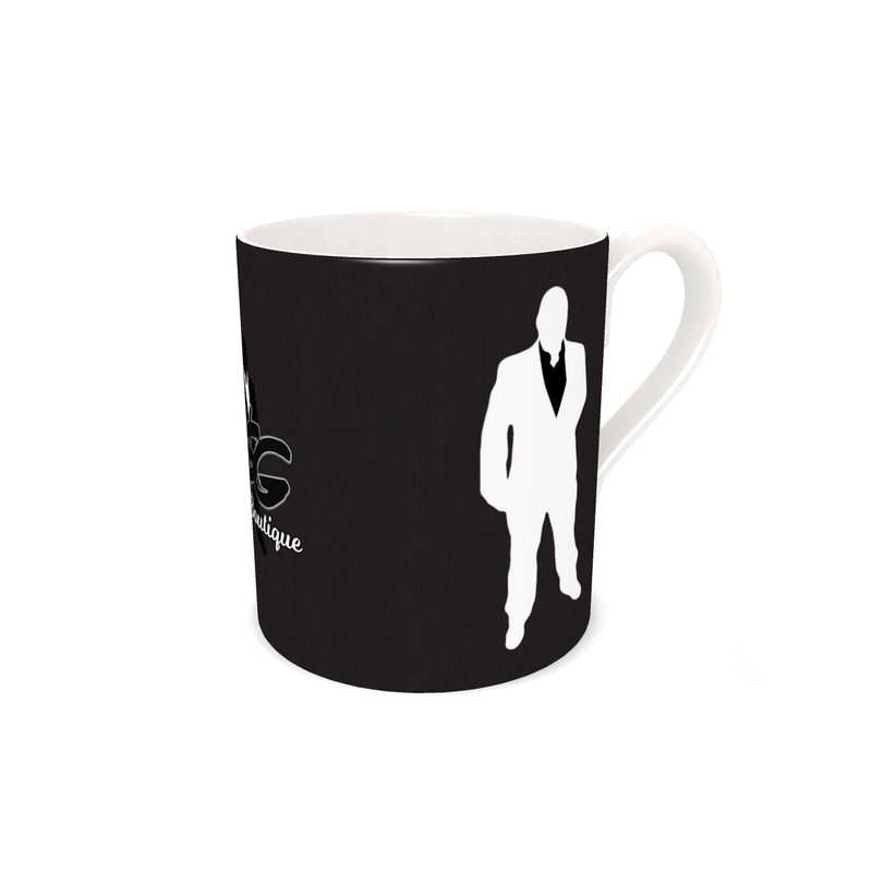 Tartan Blaq Bone China Mug