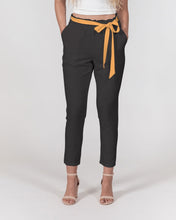 Load image into Gallery viewer, Tartan Blaq Belted Tapered Pants
