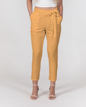 Load image into Gallery viewer, Mellow Yellow Belted Tapered Pants
