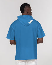 Load image into Gallery viewer, Sky Blu. Mens Short Sleeve Hoodie
