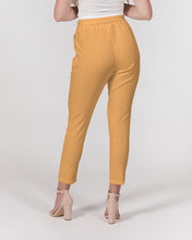 Load image into Gallery viewer, Mellow Yellow Belted Tapered Pants
