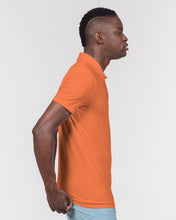 Load image into Gallery viewer, Orange Smile Polo3 Mens Slim Fit Short Sleeve Polo
