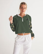 Load image into Gallery viewer, O$G Bear Camo Ladies Cropped Hoodie
