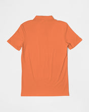 Load image into Gallery viewer, Orange Smile Polo3 Mens Slim Fit Short Sleeve Polo
