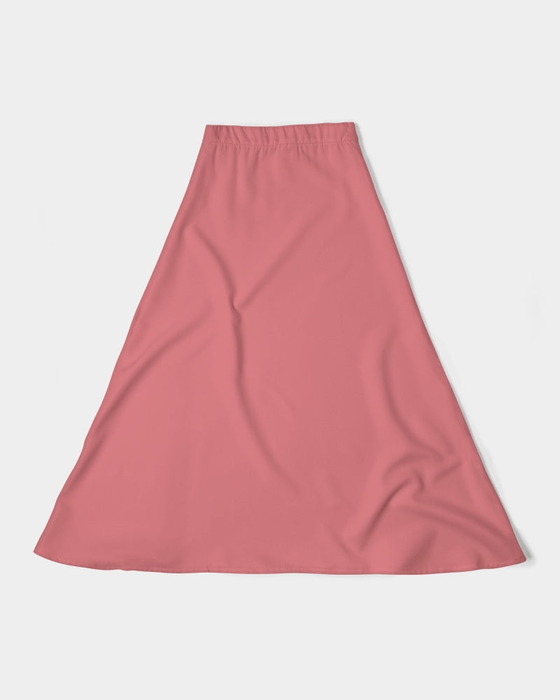 Pink Purée A-Line Midi Skirt