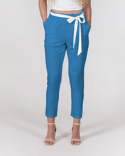 Load image into Gallery viewer, Sky Blu. Belted Tapered Pants
