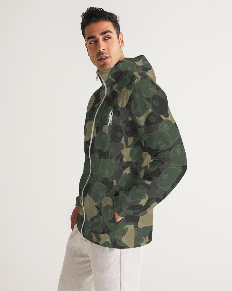 O$G Bear Camo Mens Windbreaker