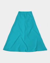 Load image into Gallery viewer, Aqua A-Line Midi Skirt
