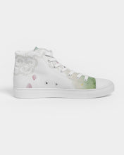 Load image into Gallery viewer, Cherry Blossoms Ladies Hightop Canvas Shoes
