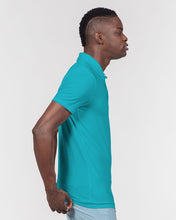 Load image into Gallery viewer, Aqua Polo3 Mens Slim Fit Short Sleeve Polo
