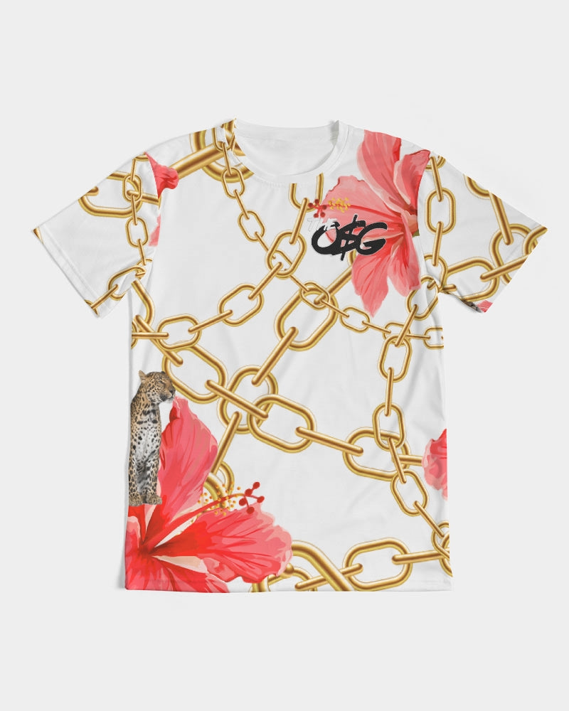 Hibiscus Chains Mens Tee