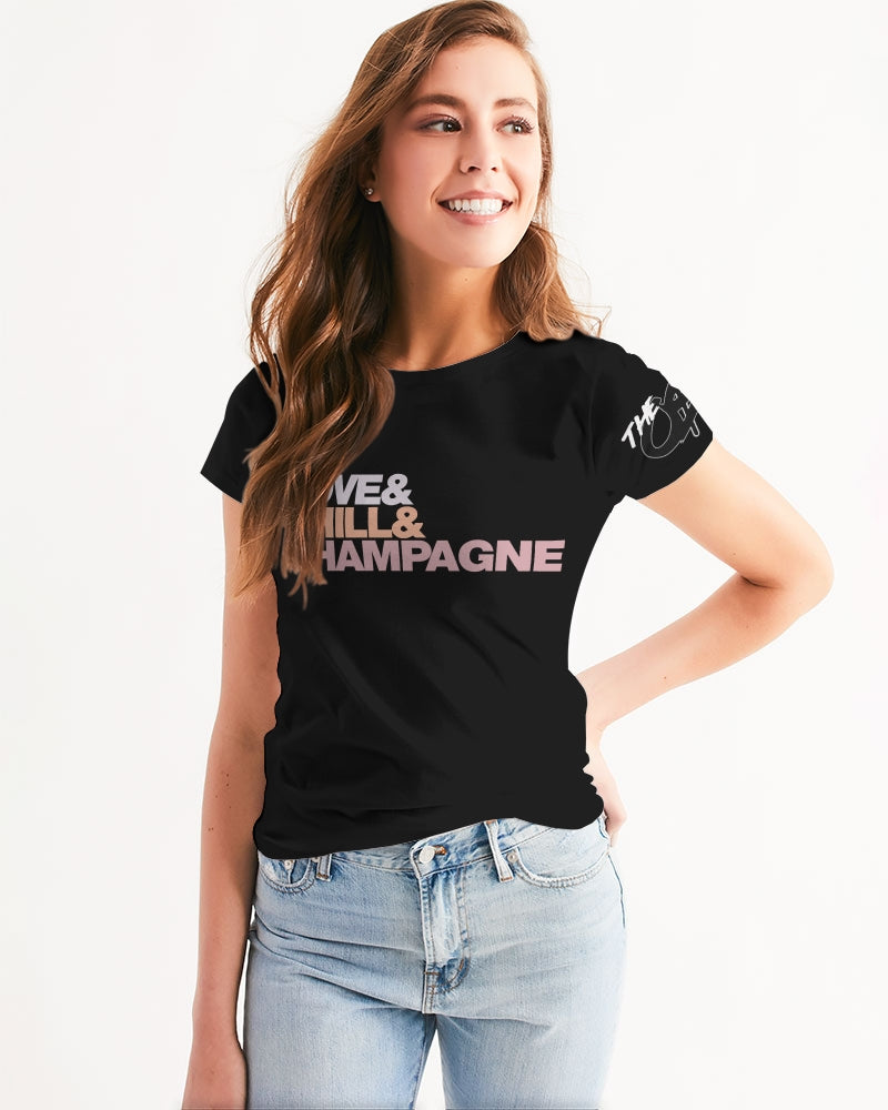 Love & Chill & Champagne Tee