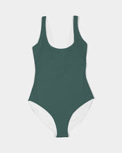 Load image into Gallery viewer, Forrest Green One-Piece Swimsuit
