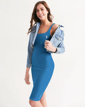 Load image into Gallery viewer, Sky Blu. Midi Bodycon Dress
