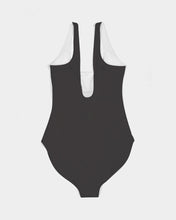 Load image into Gallery viewer, Tartan Blaq One-Piece Swimsuit
