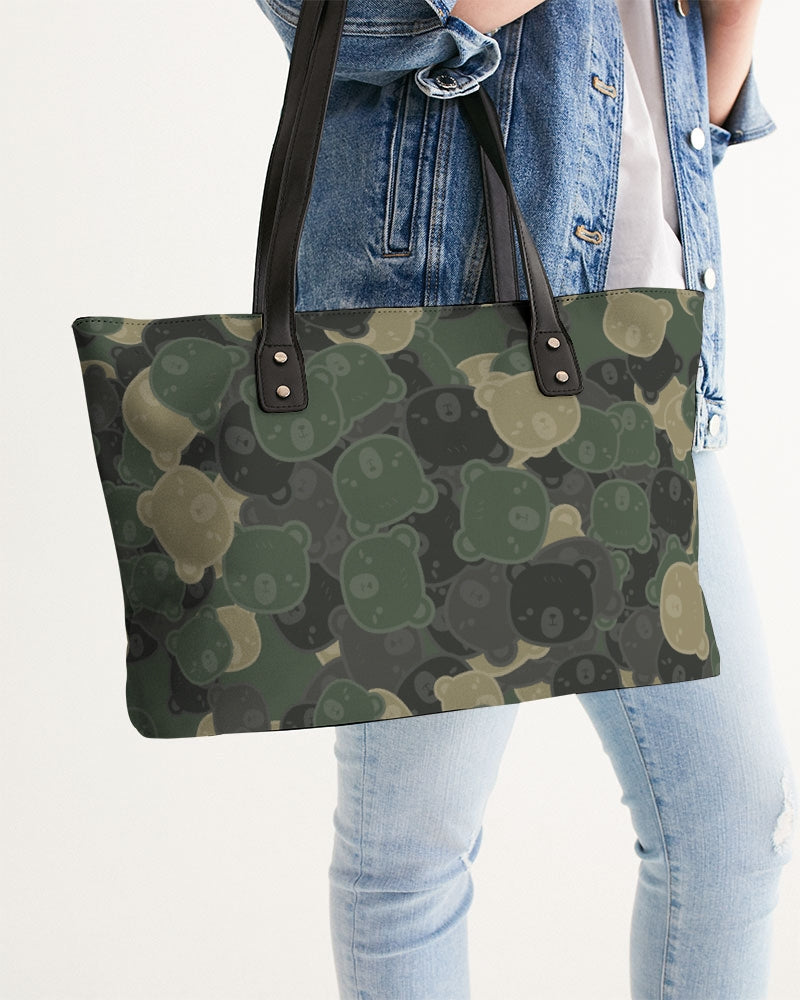 O$G Bear Camo Zip Tote Bag