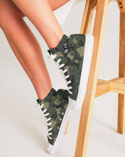 Load image into Gallery viewer, O$G Bear Camo Ladies Hightop Canvas Shoes
