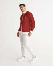 Load image into Gallery viewer, Scarlet Red Mens Tracksuit Jacket
