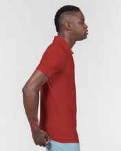 Load image into Gallery viewer, Scarlet Red Polo3 Mens Slim Fit Short Sleeve Polo
