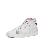 Load image into Gallery viewer, Cherry Blossoms Ladies Hightop Canvas Shoes
