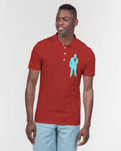 Load image into Gallery viewer, Scarlet Red Polo3 Mens Slim Fit Short Sleeve Polo
