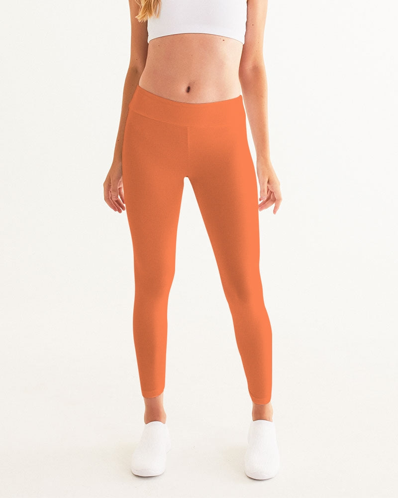 Orange Smile Leggings