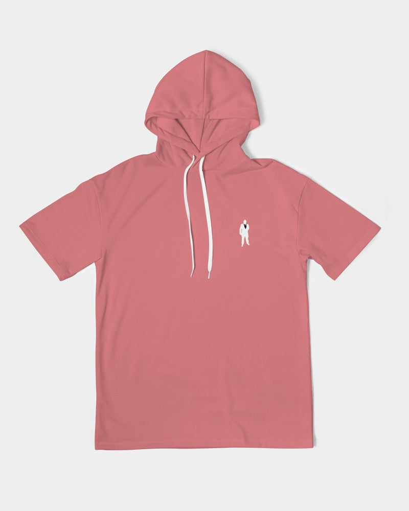 Pink Purée Mens Short Sleeve Hoodie