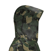 Load image into Gallery viewer, O$G Bear Camo Ladies Hooded Rain Mac
