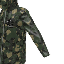 Load image into Gallery viewer, O$G Bear Camo Ladies Hooded Rain Mac
