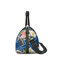 Load image into Gallery viewer, Jasmine Bloom Leather Duffle Bag
