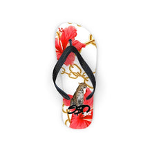 Load image into Gallery viewer, Hibiscus Chains Flip Flops
