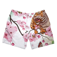 Load image into Gallery viewer, Cherry Blossoms Mens Swimming Trunks
