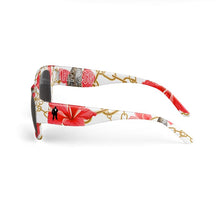 Load image into Gallery viewer, Hibiscus Chains Sunglasses
