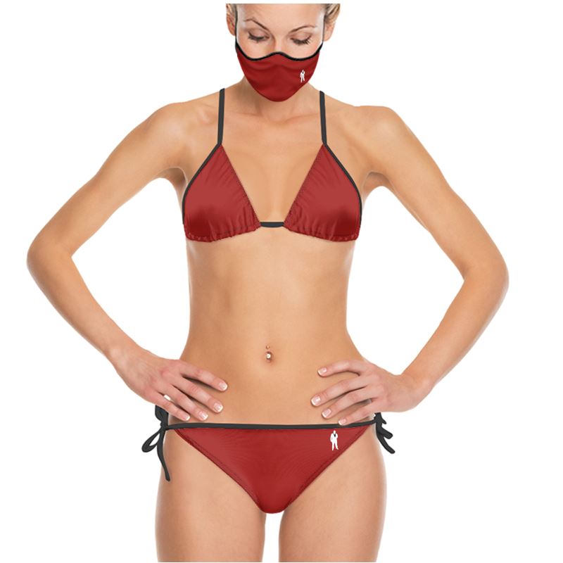 Scarlet Red Trikini